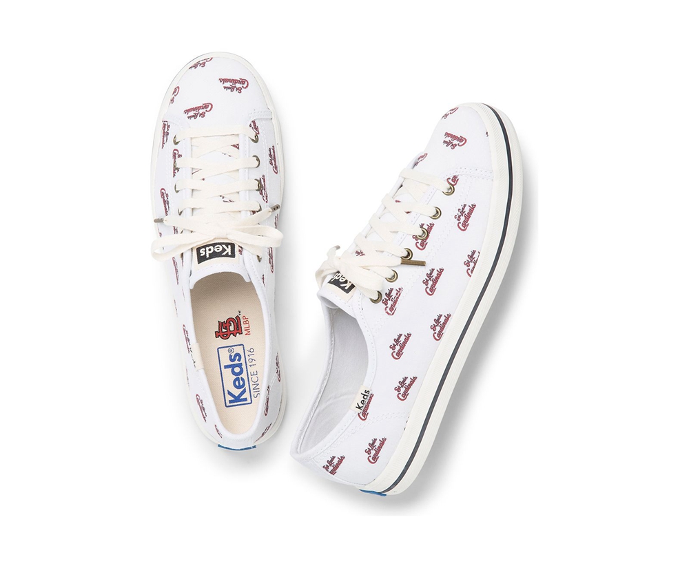 Zapatillas Keds Mujer Blancas - Kickstart Mlb® - 532-HQDWAG